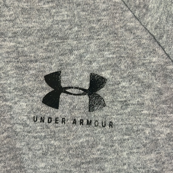 Under Armour Rival Fleece Hoodie Sweatshirt Loose Fit Size L - Picture 2 of 4